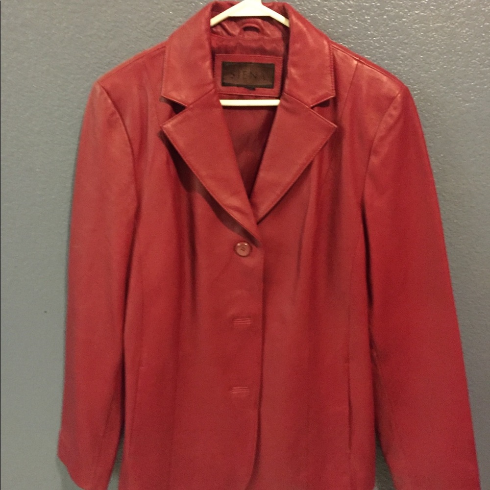 Red Leather Jacket